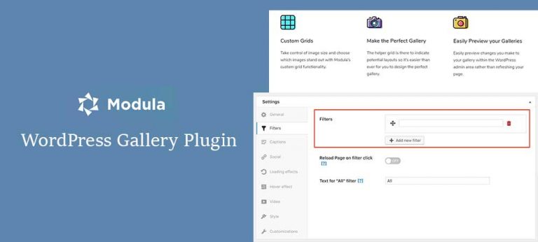 Modula wordpress gallery plugin