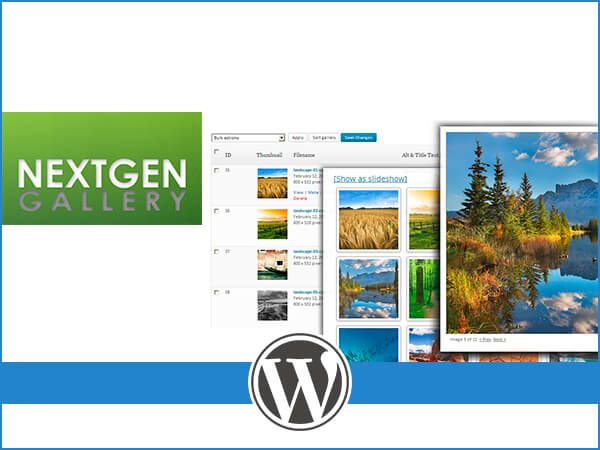 NextGen Gallery WordPress plugin